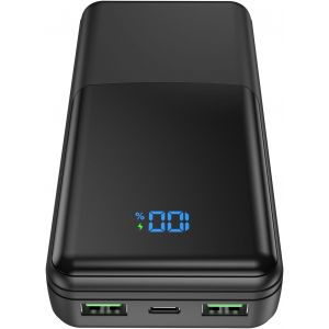 CMJAAGUR-Batterie Externe, 30W 27000Mah Power Bank, Batterie Portable Usb C (Entrée/Sortie) Pd3.0 Qc4.0 Charge Rapide Chargeur Avec Affichage Lcd Compatible Smartphones Tablets Watches Etc.[M659] - Neuf