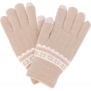 Ladies Winter Thermal Wool Gloves"".[J427] - Neuf