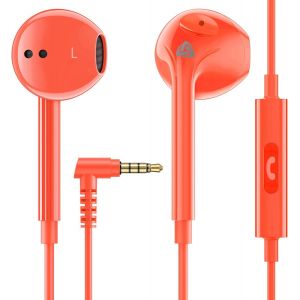 LORANKA-Zenith &Eacute;couteurs, Garantie 2 Ans, &Eacute;couteur Intra-Auriculaires Filaires, Casque avec Microphone, Compatible avec Tablettes et Ordinateurs Portables Samsung, Huawei, iPhone, MP3 Players - Corai - Neuf