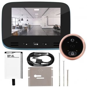 Detecteur de mouvement intelligent HD 4,3 pouces, judas photoelectrique pour la maison - Neuf