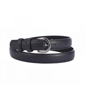 Les Femmes De 2,5 Cm Simili Cuir D&eacute;contract&eacute;e Ceinture Avec Une Seule Broche Boucle - Neuf