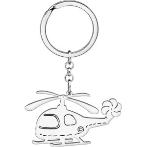 Kal-Acier Inoxydable Nouveauté Avion Porte-Clés Avion Voiture Porte-Clés Bijoux Pour Femmes Filles Charms Cadeaux - Neuf