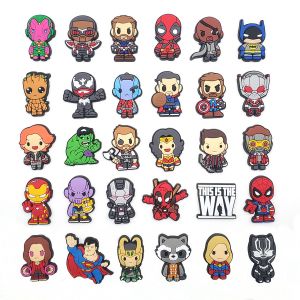 30 Jolies Fleurs Et Boucles De Chaussures De Dessin Anim&eacute; - Neuf