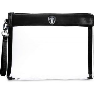 KALANKA-Trousse de Toilette Transparente - Kit de Voyage 1l pour l¿Avion - Format Idéal pour Les Contenants de Liquides dans Bagages à Main - Sac Cosmétiques - Set de Voyage pour Hommes et Femmes - Neuf