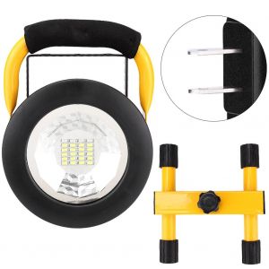 Hjlian Lampe De Camping Led Portable D'exterieur, Lampe De Travail Etanche, Projecteur Rechargeable, Projecteur De Recherche - Neuf