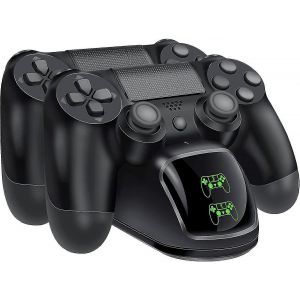 Station De Charge Usb Pour Manette Ps4/Ps4 Slim/Manette Ps4 Pro - Neuf