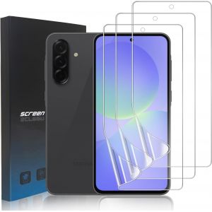 3 Pi&egrave;ces Protection &Eacute;cran Compatible Avec Samsung Galaxy A36 5g 6.7"", Hd Clair Film De Protection En Tpu Flexible Ultra-Hd Anti-Rayures [Non Verre][Compatible Avec Lecteur D`Empreinte] - Neuf