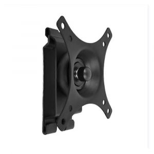 Support mural pour écran unique compatible avec la plupart des écrans LCD de 15 à 27 pouces, support en acier réglable en inclinaison et rotation, VESA 75x75/100x100 mm - Neuf