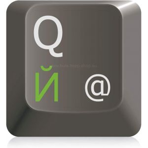 acdsgd-Russie Clavier AutocollantVert Clair - 11x13mm Autocollant Clavier Russe pour Ordinateur Portable - Neuf