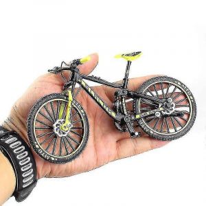 Mini 1:10 Alliage V&eacute;lo Scale Model Dasktop Simulation Ornement Doigt Mountain Bikes Toy - Neuf