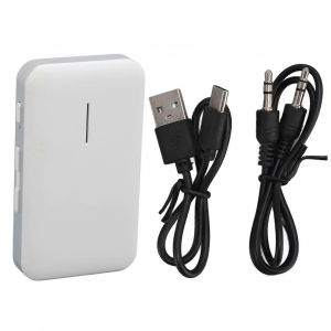 émetteur Bluetooth récepteur 2 en 1 3,5 mm AUX Bluetooth Adaptateur de voiture Adaptateur de musique sans fil pour TV de voiture - Neuf
