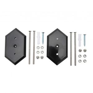 2 Ensembles Skateboard Cintre Montage Mural Support De Pont Skateboard Affichage Et Kit De Stockage Noir - Neuf