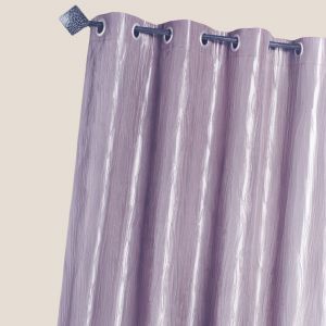 Rideau D'ameublement En Taffetas Froiss&eacute; - Neuf