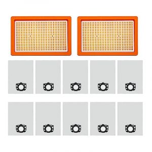 Remplacement des sacs filtrants pour Karcher MV4, MV5, MV6, WD4, WD5, WD6 - Neuf