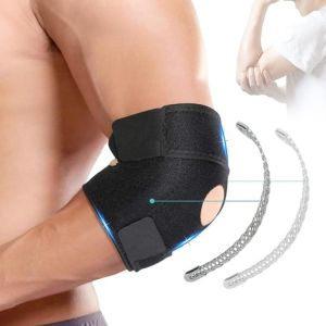 Sports Elbow Support With Compression Band,Compression Elbow Brace For Physical Activities-Adjustable Elbow Brace For Men And Women - Neuf