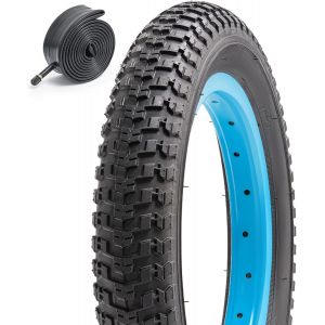 Subzonal-12 1/2x2 1/4 Pneu De V&eacute;lo 12.5x2.25 57-203 Bicyclette Pneus Et 12/12.5 Pouces Chambres &Agrave; Air 32mm Valve Schrader, Convient 12.5x2.2/2.25 Enfants/Montagne/Gravier/Scooter/Route Pneus V&eacute;lo(1-P - Neuf