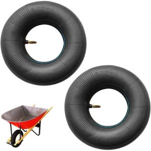 ASFASFq-2 Pièces Chambre a Air Brouette 3.00-4, Chambres À Air De Brouette, pour Chariot À Main, Chariot de Transport, Chariot De Jardin, Tondeuse À Gazon - Neuf
