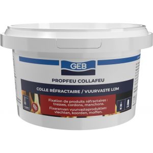 125211 Collafeu Colle r&eacute;fractaire Pot de 300 g Clair - Neuf