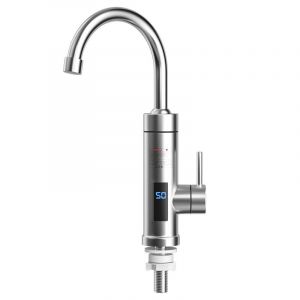 3S Instantanée d'Eau Chaude Robinet de Cuisine à Affichage LCD Électrique en Acier Inoxydable Robinet mitigeur de Cuisine pour l'Usage à la Maison - Neuf