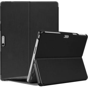Coque Compatible avec Microsoft Surface Pro 11/Pro 10/Pro 9,Housse Etui de Slim Léger,Compatible avec Un Clavier (Le Produit n'inclut Pas Le Clavier),Protection Complète,Noir - Neuf