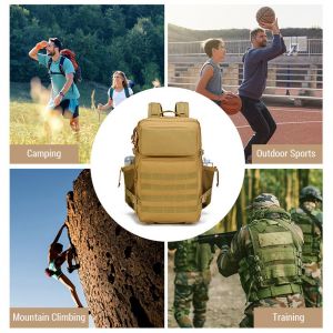 Sac à dos de grande capacité, Camping en plein air, sport, voyage, randonnée, alpinisme - Neuf