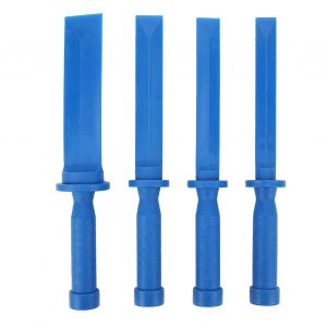4pcs Ensemble De Grattoir De Ciseau En Plastique Non Marquant Kit D'outils Universel De D&eacute;capant Pour Enlever La D&eacute;coration D'autocollant Adh&eacute;sif - Neuf