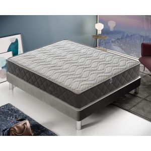 Matelas Mousse 140x190 cm, SILVERSAFE - Accueil M&eacute;moire De Forme - Epaisseur 21 Cm - Neuf