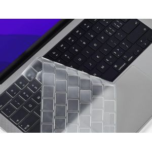 Protection clavier en silicone pour MacBook Pro 14 pouces - Lot de 2 - Neuf