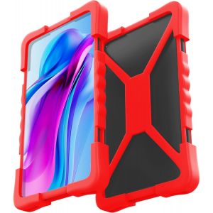 Eryi-Housse Tablette Silicone Universel Valable Pour Toutes Les Tablettes Pc Du Marche De 8" A 11" Pochette Tablette Housse Tablette 10 Pouces Coque Tablette 10 Pouces (Rouge) - Neuf