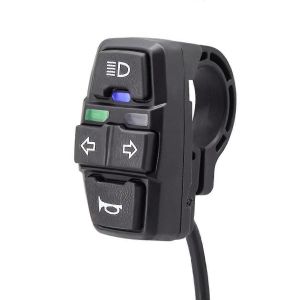 Ebike Interrupteur D'éclairage + Klaxon Et Interrupteur De Lumière Clignotant Scooters Vélo Électrique Intelligent Mountain Bik - Neuf