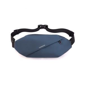 Sac banane imperméable polyvalent - Sac banane de course réglable pour les voyages, les entraînements et l'utilisation quotidienne - Sac banane bleu élégant et durable - Neuf