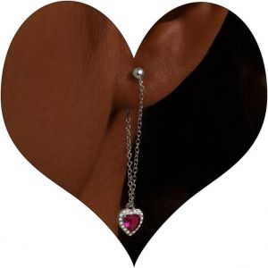 Kal-Boucles D'oreilles Pendantes Longues Pour Femmes En Argent 925 Boucles D'oreilles Avec Chaîne Pendante Boucles D'oreilles Hypoallergéniques Argent/Or Bijoux Cadeaux - Neuf