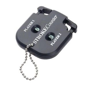 Compteur De Score De Golf Compact 4 Pièces Avec Chaîne - Suivi Des Coups De Golf Essentiel Pour Tous Les Niveaux De Compétence - Neuf