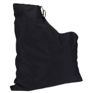 Sac souffleur de feuilles avec fermeture éclair en bas Dump Sac aspirateur souffleur de feuilles Ramassez les feuilles pour la pelouse du jardin Convient à Blowe noir - Neuf