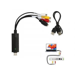 Adaptateur de capture vid&eacute;o USB 2.0 VHS vers DVD pour PC - Neuf