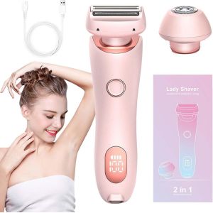 Rasoir &Eacute;lectrique Divanity Skin Glow Nano Pour Femme, Avec 3 Lames Tranchantes &Agrave; Grande Vitesse Et Film De Natation 3d, Rasoir &Eacute;lectrique Pour Visage, Jambes Et Zones Intimes (Rose) - Neuf