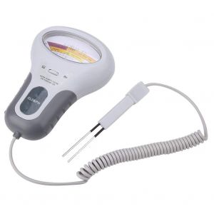 Compteur D'Eau Numérique LCD Multi--Function,CL2 Chlore et pH Testeur de Piscine Piscine Eau Analyseur de Qualité de l'Eau avec Sonde Numérique Test Meter pour pH,Chlore (PC-102B) - Neuf