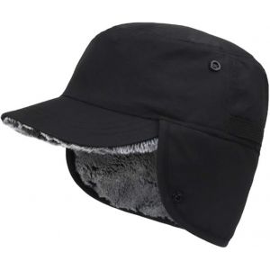 Bonnet D'hiver Avec Des Oreillettes Pliables - Entièrement Doublée Chaude En Fausse Fourrure - Neuf