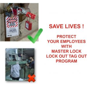 S430 Crochet de Consignation pour 2 Cadenas de Consignation - Neuf