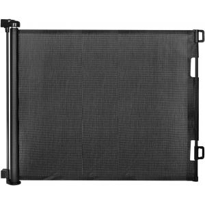 Barriere De Securite Enfant Bebe Extensible Retractable 0-180cm-Barri&egrave;re Escalier Enfant Et Chien Pour Int&eacute;rieur/Ext&eacute;rieur,Couloirs&iquest;Noir&iquest; - Neuf