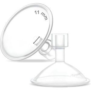 Myfit Crater Series Lot De 2 Petits Prot&egrave;ge-Lait En Deux Parties Compatibles Avec Les Tire-Lait Medela ; Pi&egrave;ces Non Es De Pompe Medela ; Remplacement Des Boucliers Medela ; Connecteur - Neuf