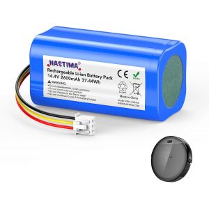 14,4V 2600Mah Batterie De Remplacement Pour Proscenic 800T 820T 820S, Li-Ion Batterie Pour Proscenic Pr-800T Pr-820T Inr18650-M25-4S1P Série Aspirateur[SSE7114662] - Neuf