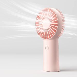 Ventilateur à main,mini ventilateur portable 4000mAh,ventilateur de poche personnel rechargeable USB [temps de travail Max 16H] avec - Neuf