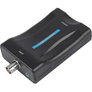 Adaptateur coaxial vers hdmi Adaptateur convertisseur Bnc vers hdmi Convertisseur coaxial vers hdmi pour antenne de télévision Adaptateur vidéo d'affichage HD 1080p / 720p Moniteur de surveillance pou - Neuf