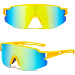 Lunettes De Vélo Pour Homme Et Femme, Anti-Uv Vélo De Route Pour Activités De Plein Air Comme Le Cyclisme, La Course L'escalade La Conduite La Pêche[Z357] - Neuf