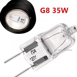 Lugh-G8 35w-10pcsampoules Halog&egrave;nes G8 &Agrave; Cuill&egrave;re &Agrave; Soupe,Perles Ins&eacute;r&eacute;es Led,Lampe En Cristal,20w,35w,50w,Efficacit&eacute; &Eacute;nerg&eacute;tique,Remplacement Pour Ampoule Halog&egrave;ne,10 Pi&egrave;ces,20 Pi&egrave;ces - Neuf