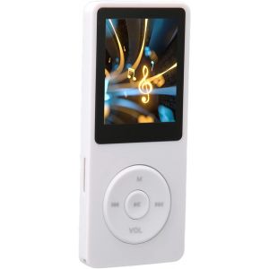Lecteur Mp3 Lecteur Mp4, Capacité De Mémoire Intégrée De 8 Go, Lecteur De Musique Portable 450 Mah Avec Écran 1,8 Pouces Pour Formats Txt, Mp3, Wma, Ogg, Wav, Ape, Flac, (Rose) - Neuf