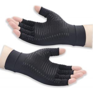 Cuivre Compression Des Gants Pour L'arthrite, Les Femmes Et Les Hommes, Pour La Main De La Douleur, De L'enflure Et Le Syndrome Du Canal Carpien Secours. Mitaine Gants - Neuf