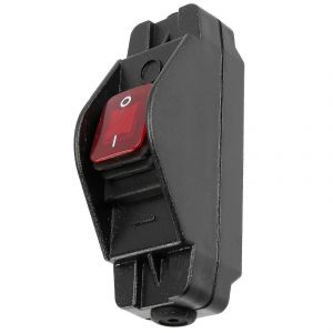 30A 12V JR-617 Ligne étanche Commutateur de ligne moyen Commutateur de ligne plat Ligne ronde argent Contact Double Coupe-A1 - Neuf