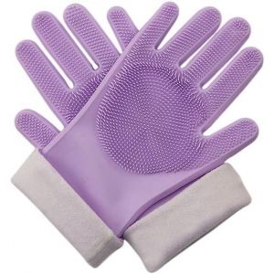 Gants De Toilettage Pour Animaux De Compagnie Brosse Pour Chien Gant De Nettoyage Gant De Massage Gants De Toilettage Gant Pour Travaux M&eacute;nagers.[S17] - Neuf